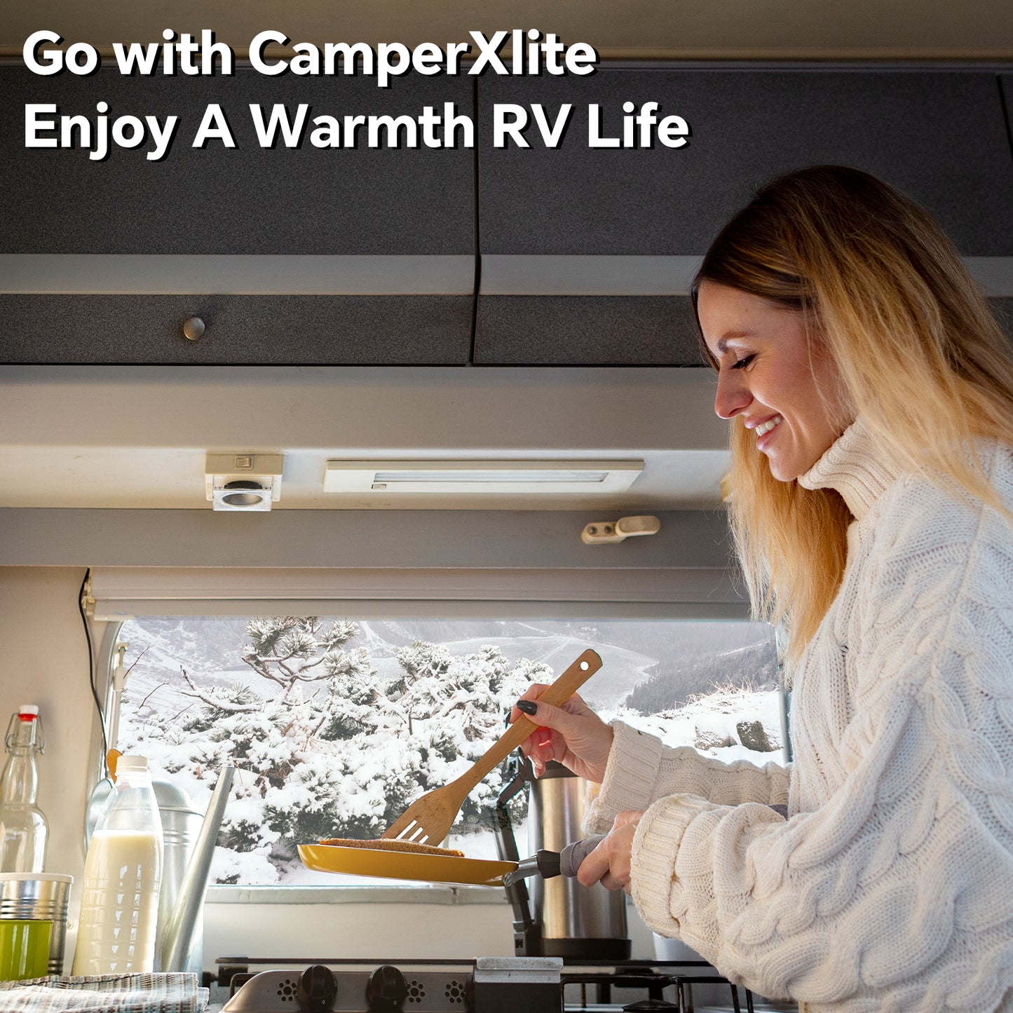 RV Tank Heater Pad with Automatic Thermostat, 12" x 18" 30cm (W) x 44cm (L) DC 12V Holding Tank Heater with Larger Heating Module Use with Up to 50 Gallons Fresh Water/Grey Water/Black Water Tank 1 Pack